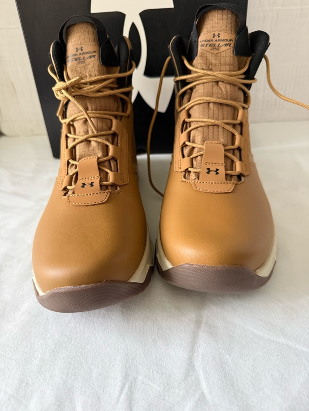 Under Armour   UA Stellar G2 Tactical Boots Mens Size 11 3025578-200 Brown New - Picture 10 of 10